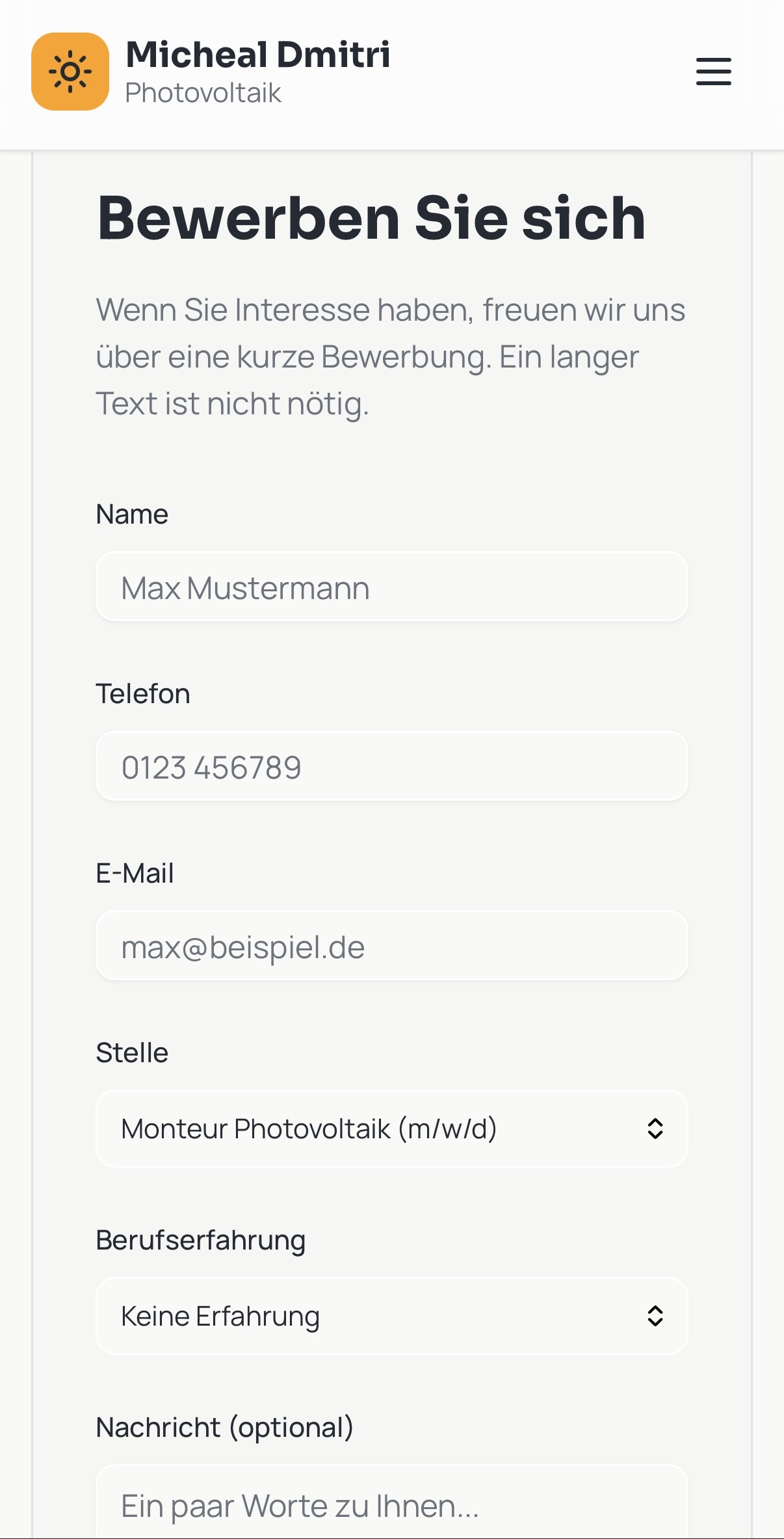 Mitarbeiter gewinnen für Photovoltaikbetriebe 